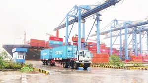 Vận chuyển hàng hóa xuất, nhập khẩu tại cảng Cát Lái, phường Cát Lái, Thành phố Hồ Chí Minh.