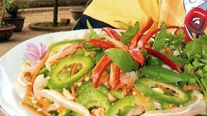 Gỏi mướp xoắn