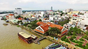 Bến Ninh Kiều - địa điểm du lịch nổi tiếng của TP Cần Thơ.