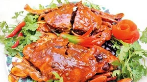 Chua ngọt cua rang me