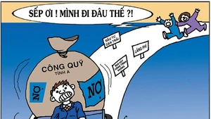 Tranh của họa sĩ TÍN NHƯỢNG.