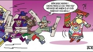 Tranh của họa sĩ TÍN NHƯỢNG.