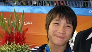 Nguyễn Thị Lụa quyết giành HCV ở SEA Games 27 – tác giả: MINH PHƯƠNG