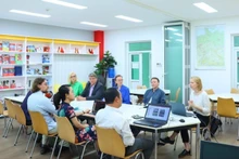 Đoàn công tác của Đại học Tartu, Estonia làm việc với Đại học Huế để thúc đẩy hợp tác giáo dục.