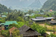 Một góc Điểm du lịch cộng đồng Mường Lống, xã Mường Lống, tỉnh Nghệ An.
