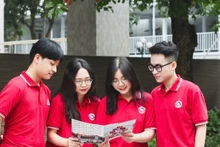 Sinh viên Trường đại học Ngoại thương. 