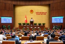 Quốc hội thông qua Luật Khoa học, công nghệ (sửa đổi) và đổi mới sáng tạo. (Ảnh: DUY LINH)