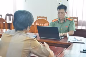 N.V.T. tại cơ quan công an.