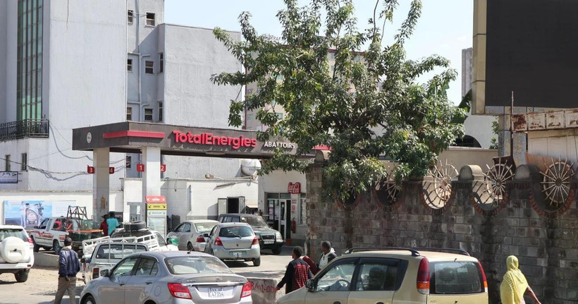 Một trạm xăng ở Addis Ababa, Ethiopia. (Ảnh: THX/TTXVN)