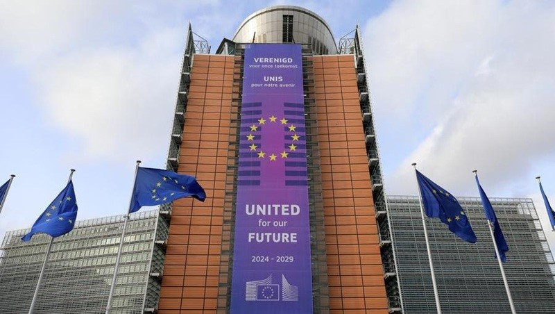 Tòa nhà trụ sở của Ủy ban châu Âu, tại Brussels, Bỉ. (Ảnh minh họa: Xinhua)