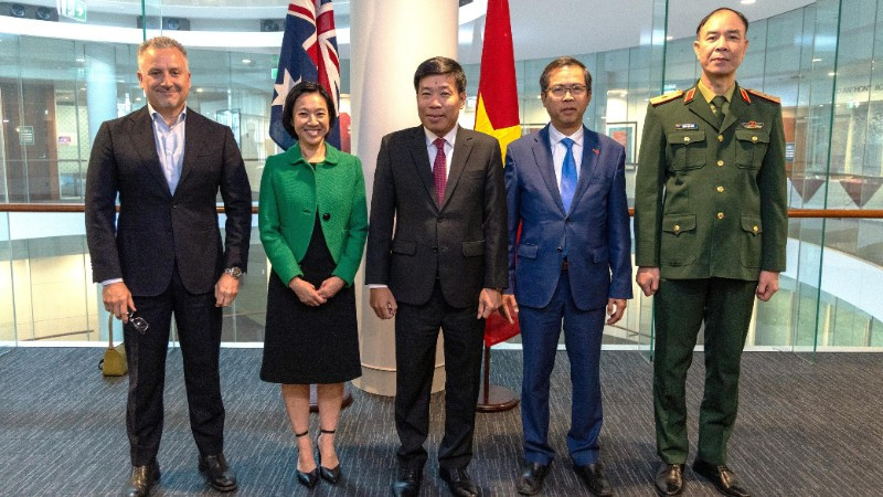 Đại biểu Việt Nam và Australia tham dự đối thoại. (Ảnh: Bộ Ngoại giao)