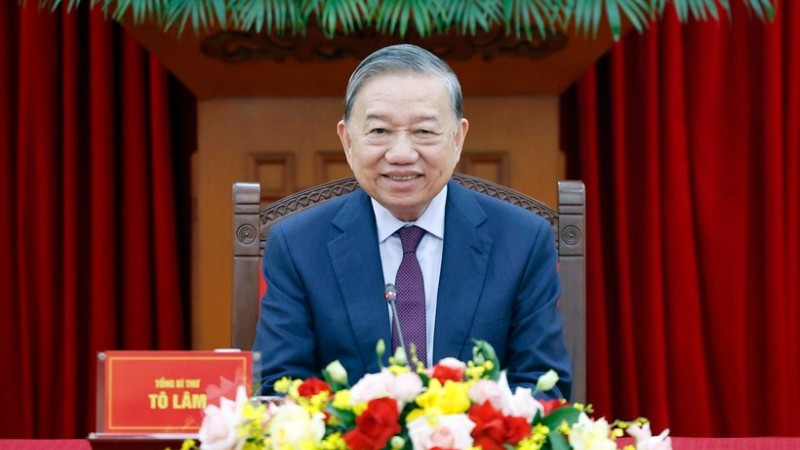 Tổng Bí thư Tô Lâm.