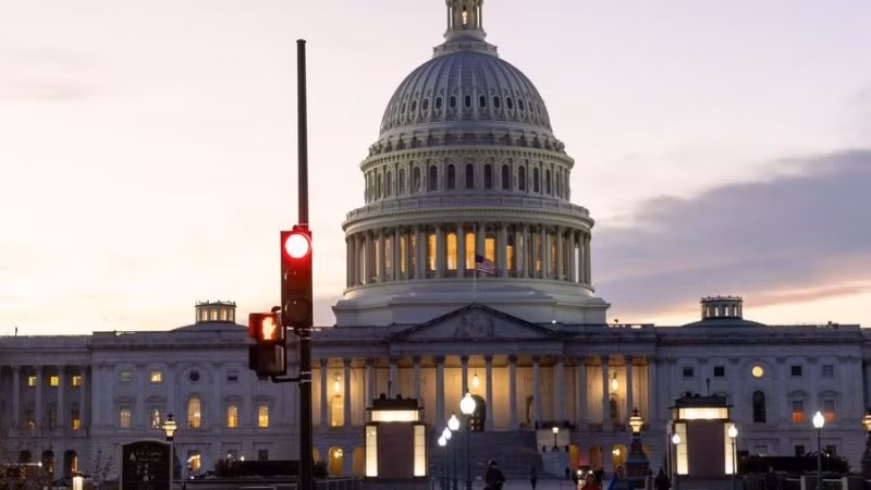 Tình trạng đóng cửa từng phần của chính phủ liên bang Mỹ tiếp diễn. (Ảnh minh họa: Xinhua)