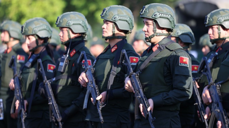 Đơn vị Cảnh sát gìn giữ hòa bình số 1 của Việt Nam vừa chính thức được thăng hạng PCRS cấp độ 3 của Liên hợp quốc. (Ảnh: VNFPU1)