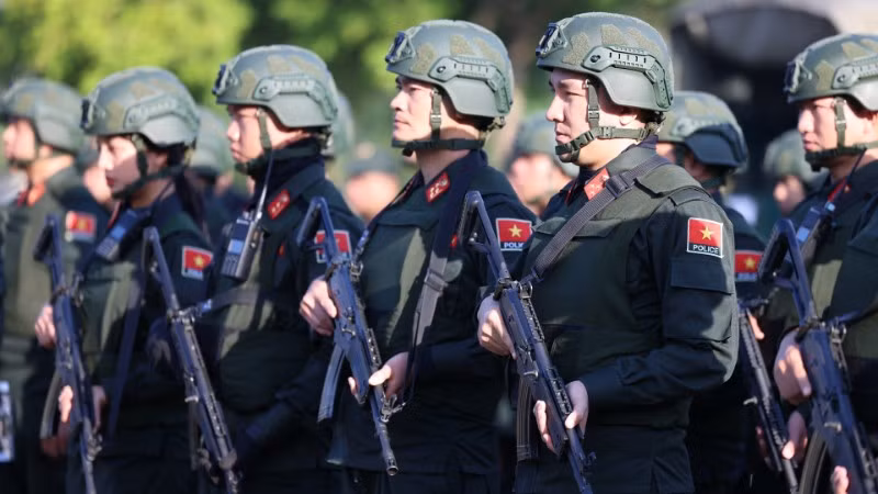 Đơn vị Cảnh sát gìn giữ hòa bình số 1 của Việt Nam vừa chính thức được thăng hạng PCRS cấp độ 3 của Liên hợp quốc. (Ảnh: VNFPU1)