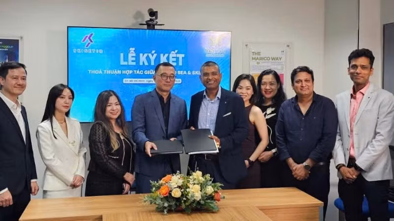 Thỏa thuận ký kết hợp tác giữa 2 bên. (Ảnh: T.A.A)