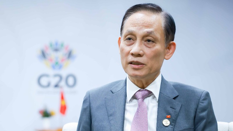 Bí thư Trung ương Đảng, Bộ trưởng Ngoại giao Lê Hoài Trung. (Ảnh: Bộ Ngoại giao)