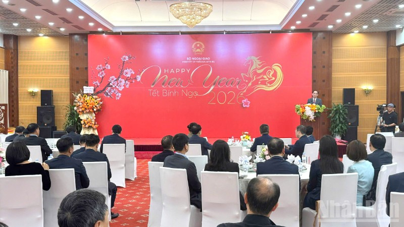 Quang cảnh buổi gặp mặt. (Ảnh: TRUNG HƯNG)