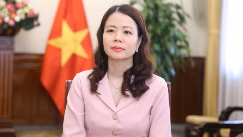 Thứ trưởng Ngoại giao Nguyễn Minh Hằng. (Ảnh: Bộ Ngoại giao)