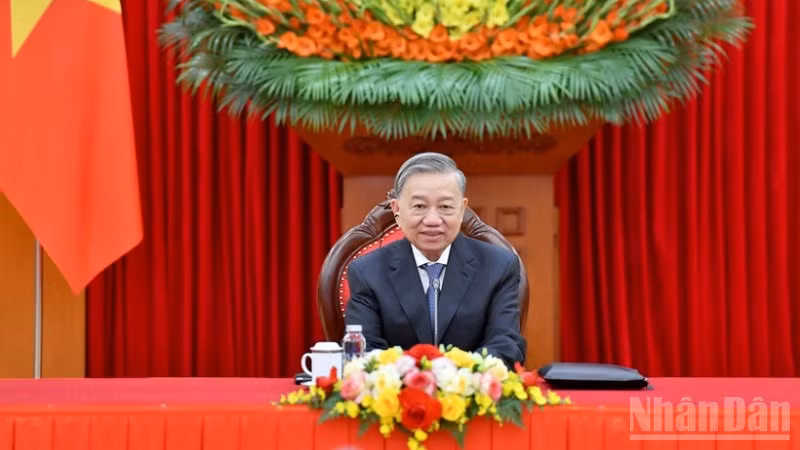 Tổng Bí thư Tô Lâm. (Ảnh: ĐĂNG KHOA)