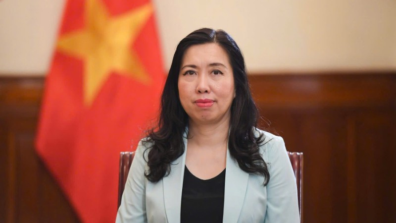 Thứ trưởng Ngoại giao Lê Thị Thu Hằng. (Ảnh: Báo Thế giới và Việt Nam)