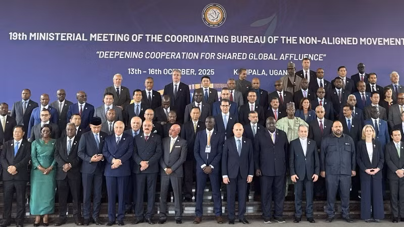 Các đại biểu tham dự Hội nghị Bộ trưởng lần thứ 19 Ủy ban điều phối Phong trào Không liên kết. (Ảnh: Bộ Ngoại giao)