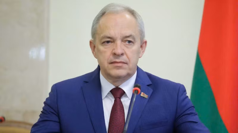 Chủ tịch Hạ viện Belarus Igor Sergeyenko. (Ảnh: Đại sứ quán Belarus tại Việt Nam)