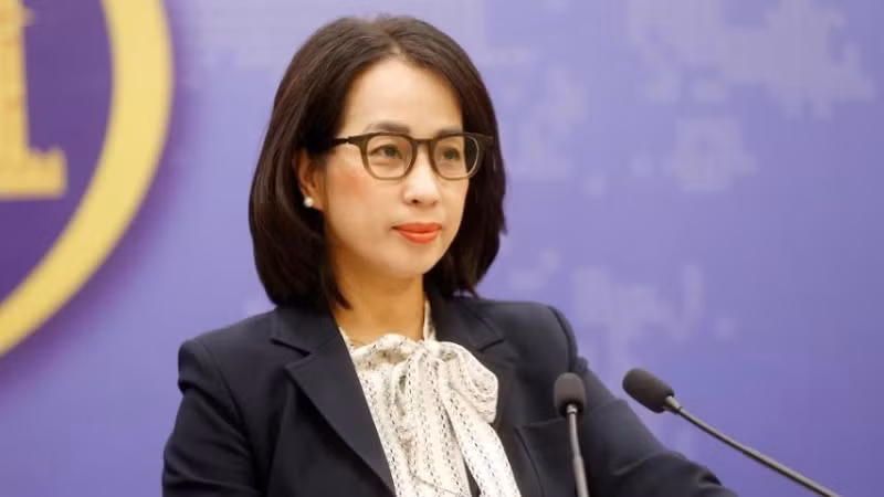 Người phát ngôn Bộ Ngoại giao Việt Nam Phạm Thu Hằng. (Ảnh: Bộ Ngoại giao)