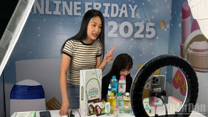 Thương mại điện tử mở rộng nhanh, sức hút tiếp tục gia tăng, đặt ra yêu cầu cao hơn cho đào tạo nguồn nhân lực ngành. (Ảnh minh họa: TRUNG HƯNG)