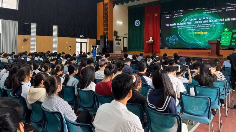 Hoạt động Thái Nguyên Go Online 2025 - đào tạo chuyên sâu về quảng cáo và bán hàng trên nền tảng số. (Ảnh minh họa: BCT)