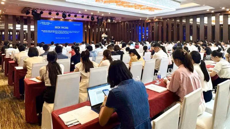 Quang cảnh hội nghị. (Ảnh: BCT)