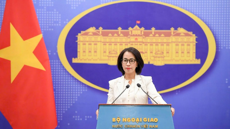 Người phát ngôn Bộ Ngoại giao Việt Nam, bà Phạm Thu Hằng. (Ảnh: Bộ Ngoại giao)