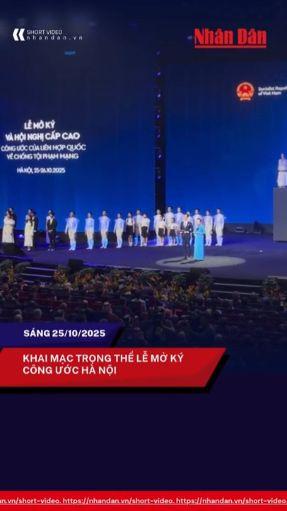 Khai mạc trọng thể Lễ mở ký Công ước Hà Nội