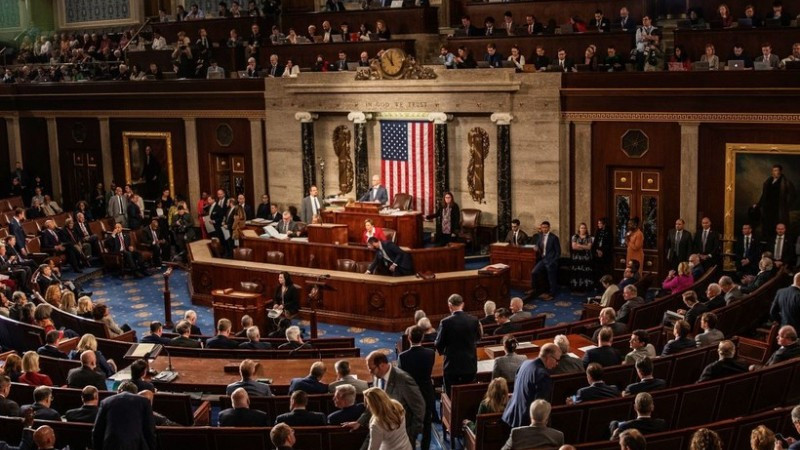 Quang cảnh một phiên họp Hạ viện Mỹ ở Washington, DC. (Ảnh minh họa. THX/TTXVN)