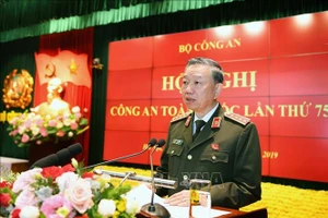 Bộ trưởng Công an Tô Lâm. Ảnh: TTXVN.