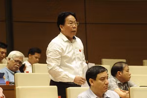 Đại biểu Quốc hội Nghiêm Vũ Khải (Đoàn đại biểu Quốc hội TP Hải Phòng).