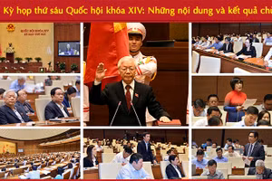 [INFOGRAPHIC] Kỳ họp thứ sáu Quốc hội khóa XIV: Những nội dung và kết quả chủ yếu