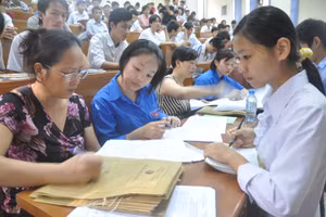 Dư luận vẫn băn khoăn, liệu quá trình thực thi việc sửa đổi Quy chế thi tuyển 2016 có được tốt đẹp như trên giấy…
