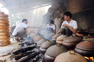 Thương hiệu cá kho làng Nhân Hậu dậy hương, lan xa ra ngoài nước.