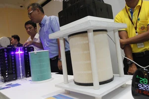 Các mẫu máy lọc không khí giá rẻ sẽ được trang bị cho trường học ở Bangkok. (Ảnh: Bangkok Post)