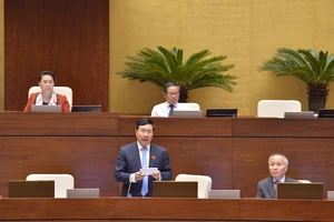 Phó Thủ tướng Chính phủ Phạm Bình Minh trả lời một số vấn đề đại biểu quan tâm về CPTPP sáng 5-11
