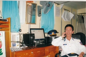 Dù khó khăn, gian khổ, đại úy Lê Trung Thành luôn cố gắng hoàn thành tốt nhiệm vụ được giao.