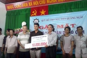 Quảng Ngãi hỗ trợ ngư dân kiên cường bám biển Hoàng Sa