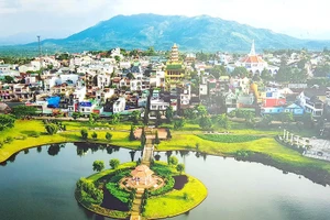 Một góc B’lao - Bảo Lộc (Lâm Ðồng) hôm nay. Ảnh: Nguyễn Văn Thương 