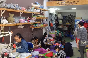 Xưởng sản xuất của Kym Việt.