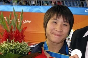 Nguyễn Thị Lụa quyết giành HCV ở SEA Games 27 – tác giả: MINH PHƯƠNG