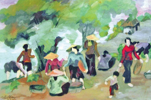 Thấm đẫm hồn quê