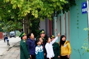 Đường phố mang tên liệt sĩ Võ Đại Huệ, ở TP Lào Cai.