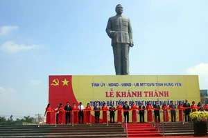 Khánh thành tượng đài Tổng Bí thư Nguyễn Văn Linh