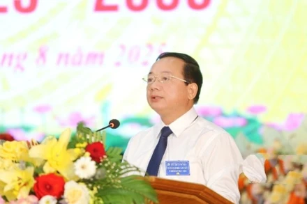 Đại tướng Trịnh Văn Quyết phát biểu chỉ đạo Đại hội.